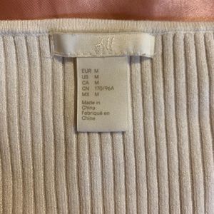 White off the shoulder top